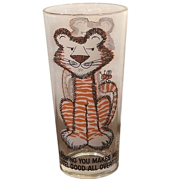 Pepsi Tiger Knowing You Makes Me Feel Good All Over Visual Creations Glass - Picture 2 of 4
